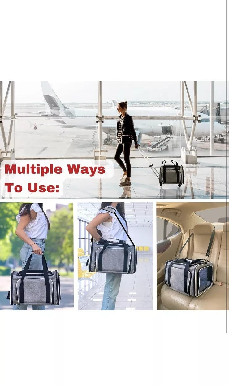 Pet Airline Approved Travel Carrier On Wheels