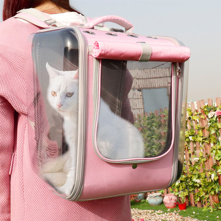 Pet Capsule Breathable Backpack