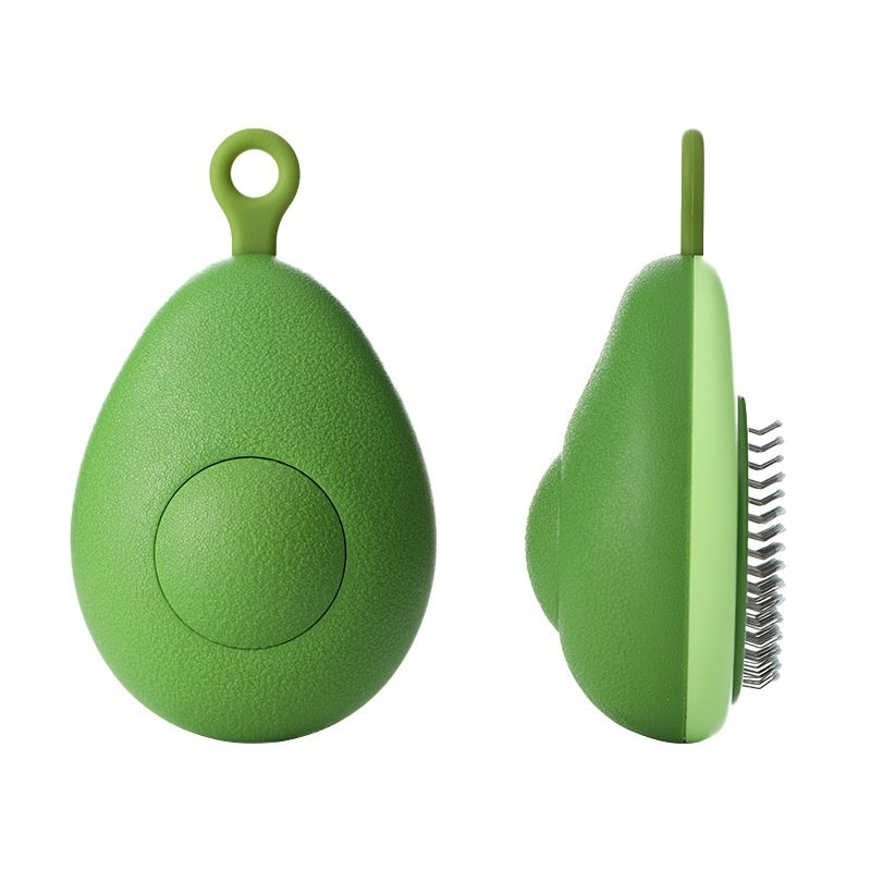 Pet Stainless Steel Beads Grooming Massaging Hair Removal Brush