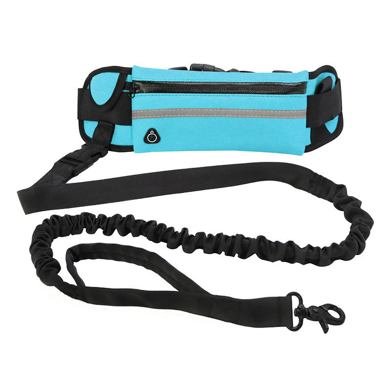 Hands Free Dog Leash & Training Belt w/Accessories
