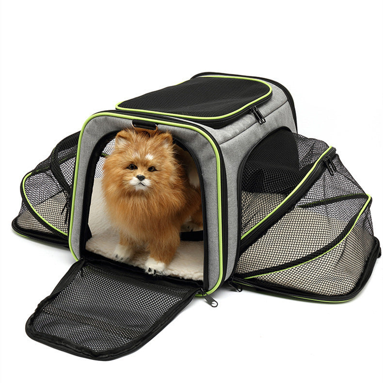 Expandable Cat Bag Large Capacity Portable