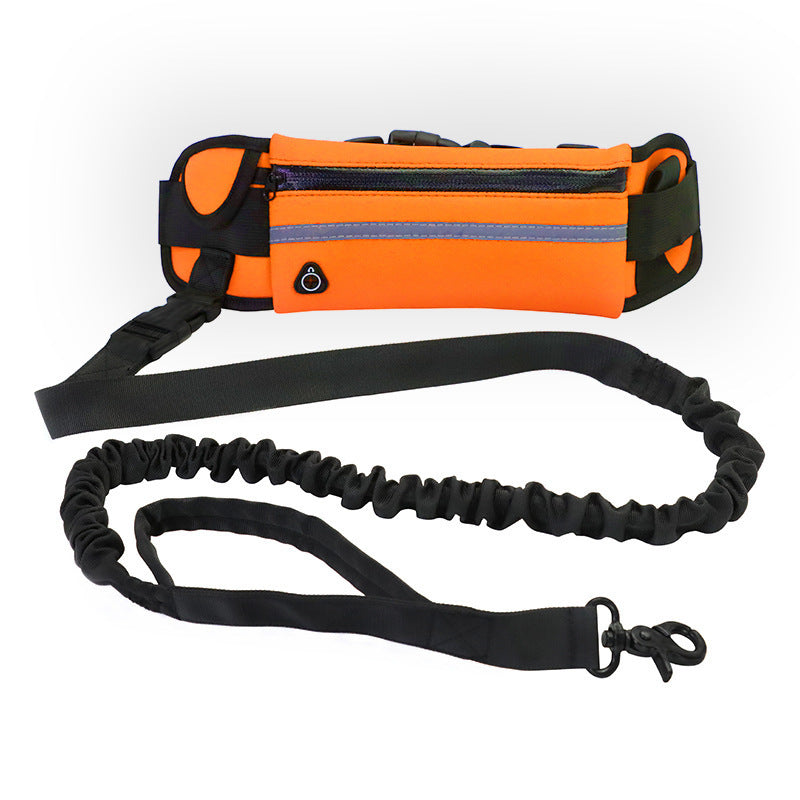Hands Free Dog Leash & Training Belt w/Accessories