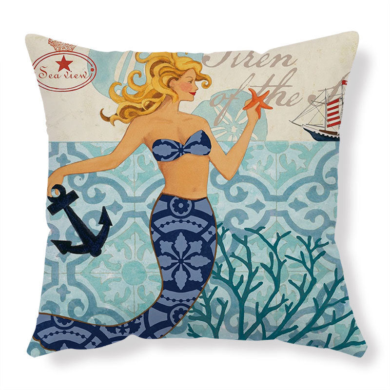 Sea Creatures Cushion Covers For Pillows