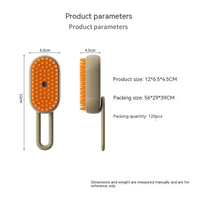 Cat and Dog Steam Grooming Brush